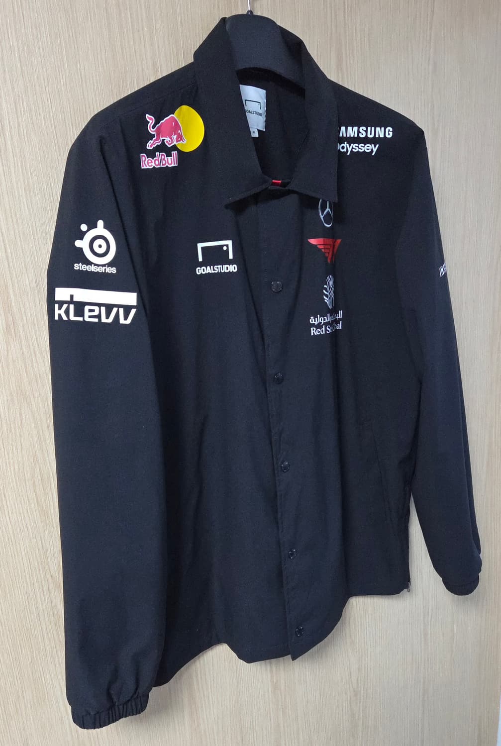 골스튜디오 T1 유니폼 코치 자켓 상품이미지2