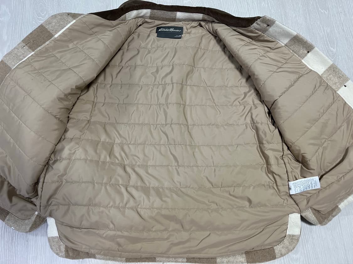 에디바우어 체크점퍼 M-L 상품이미지5