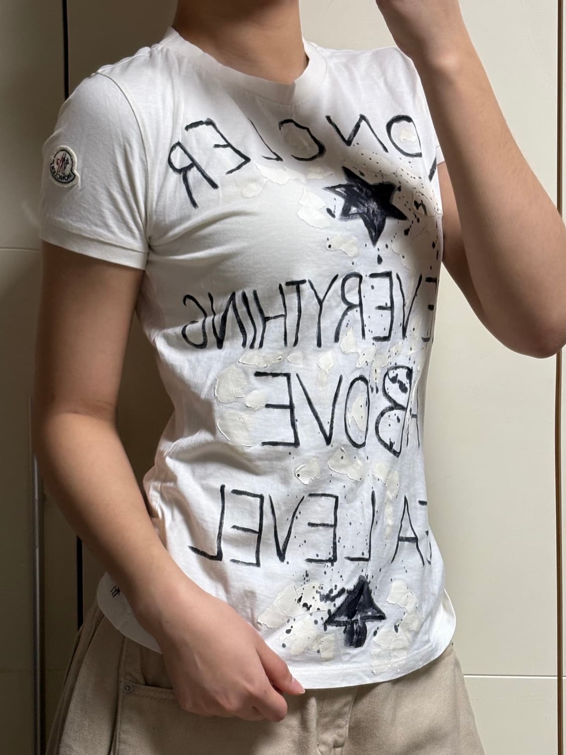 몽클레어 패치 반팔티셔츠 상품이미지1