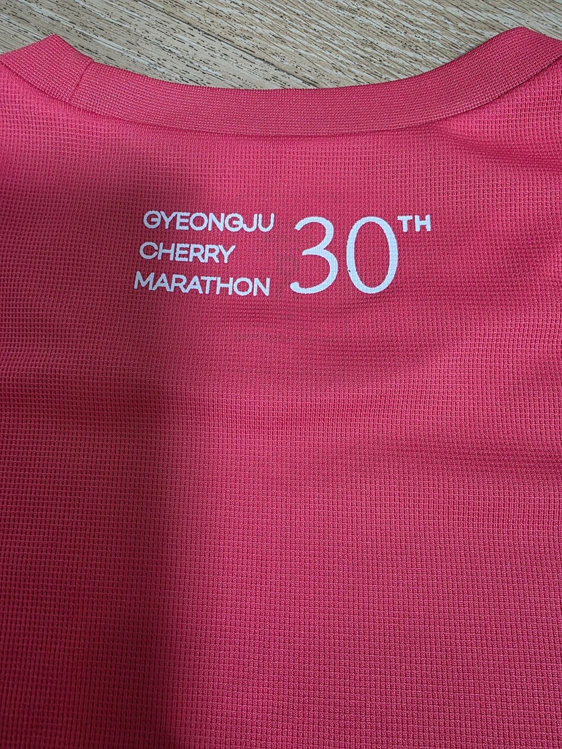 온러닝 2023년 30회 경주 벚꽃 마라톤 티셔츠 95 상품이미지7