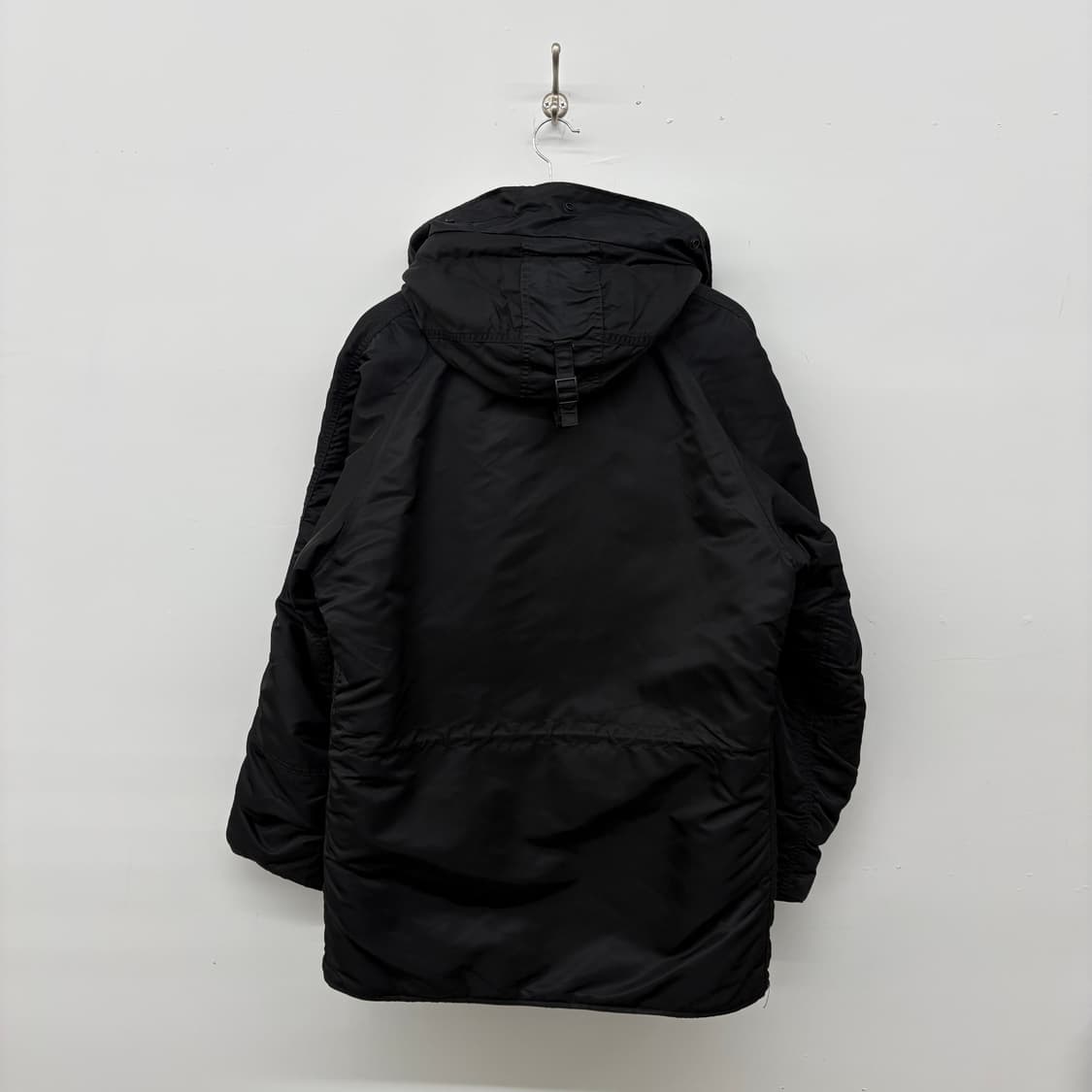알파인더스트리 n3b 블랙 후드 패딩 점퍼 남/M 상품이미지6