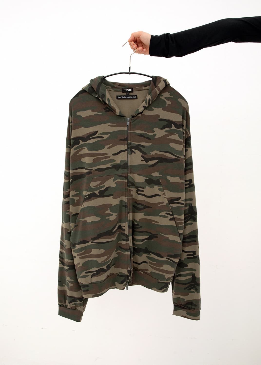 261 CAMO LIGHTWEIGHT ZIP HOODIE (WOODLAN 상품이미지6