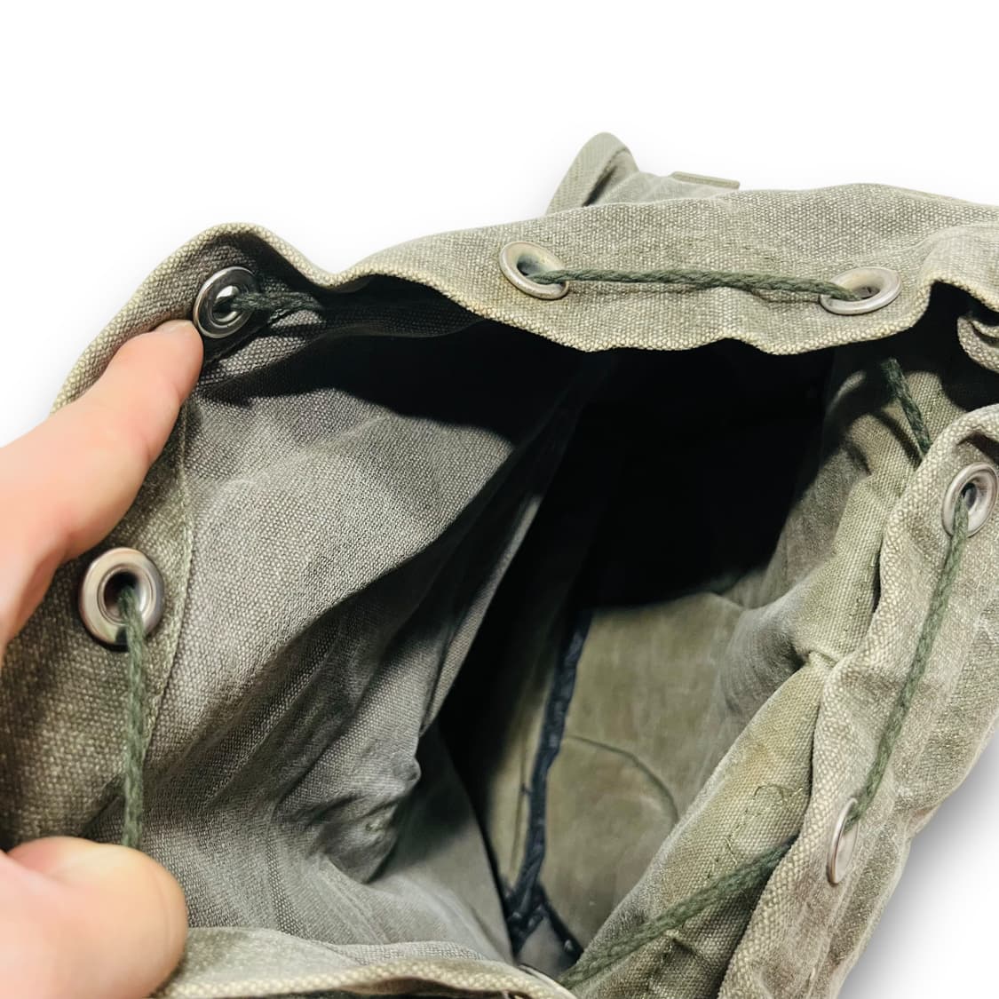 ART FANCY Washed khaki pocket back pack 상품이미지6