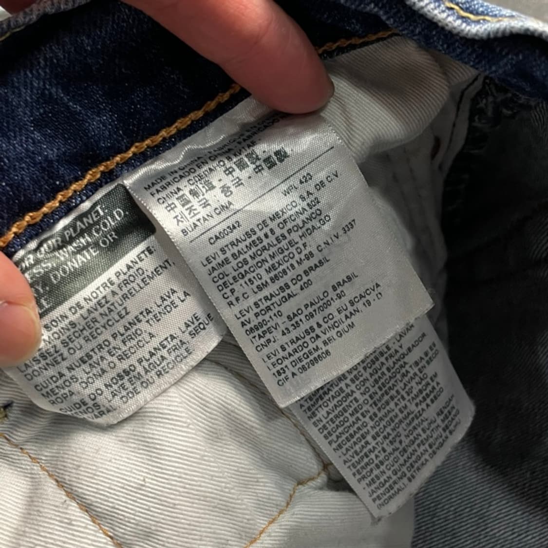 32 리바이스 511 청바지  상품이미지3