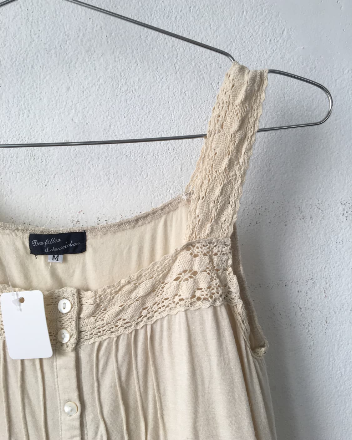 Crochet trimming sleeveless 상품이미지5