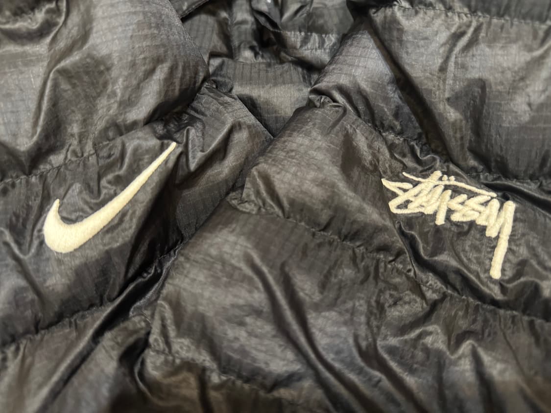 [L][105] 스투시 x 나이키 인슐레이티드 자켓 블랙 US/EU 상품이미지4