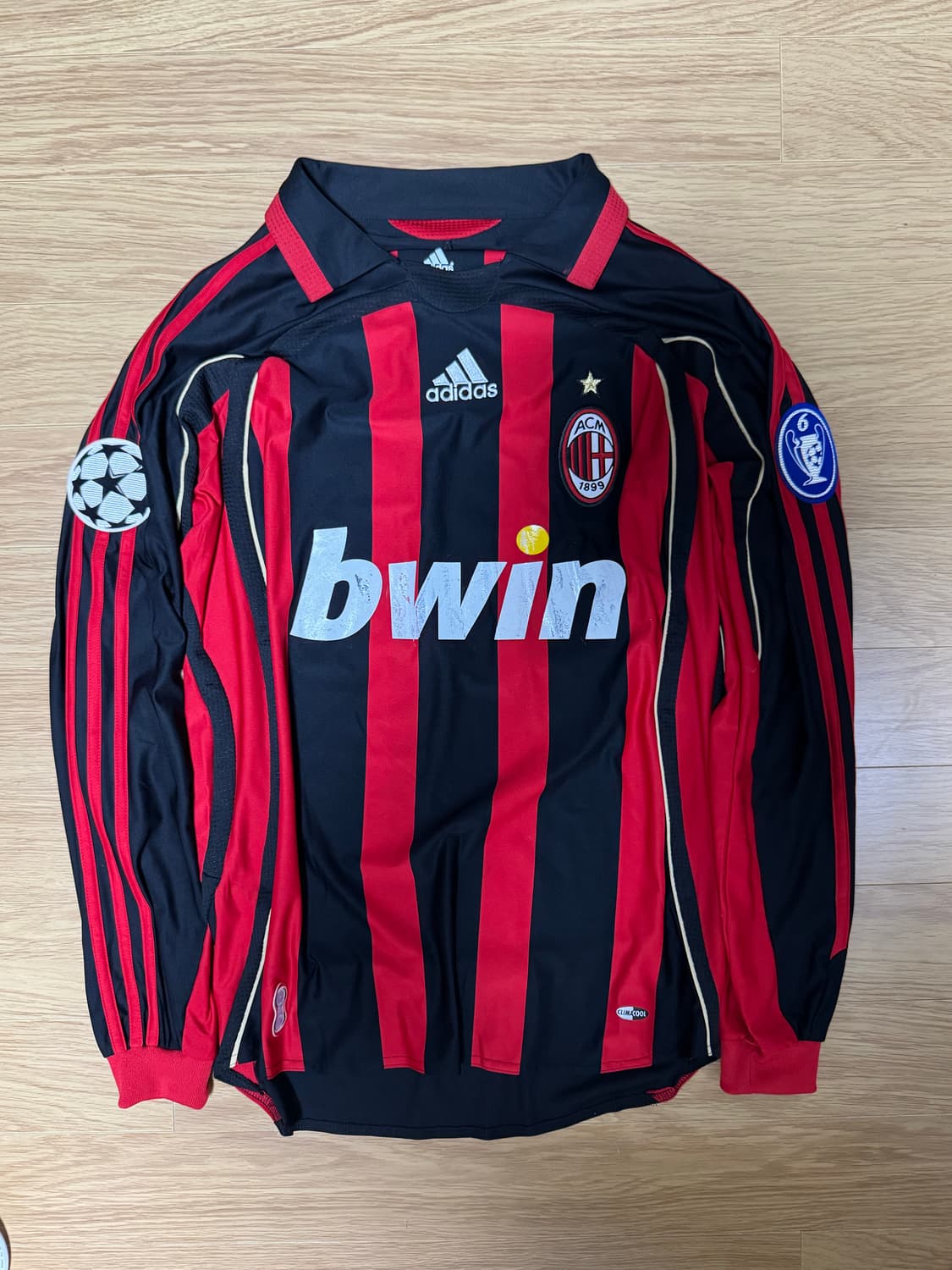 06-07 ac밀란 카카 긴팔 Home 레플리카 상품이미지1