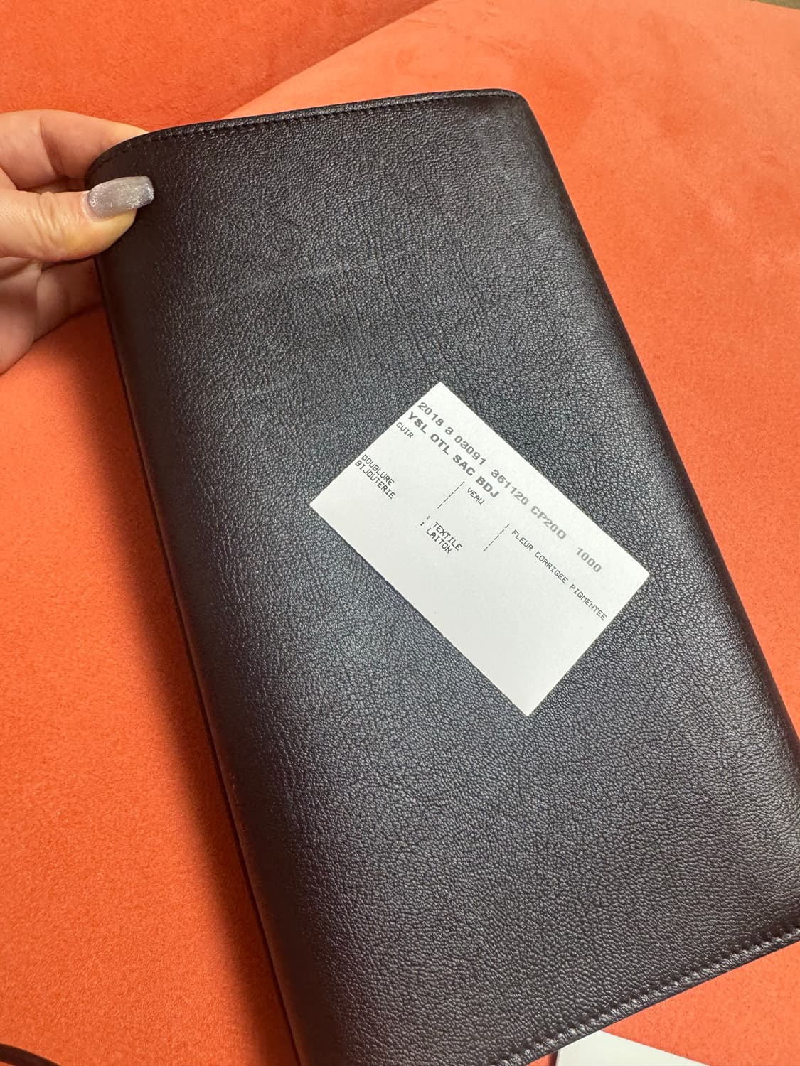 생로랑 벨드쥬르 클러치 (정품) 상품이미지6