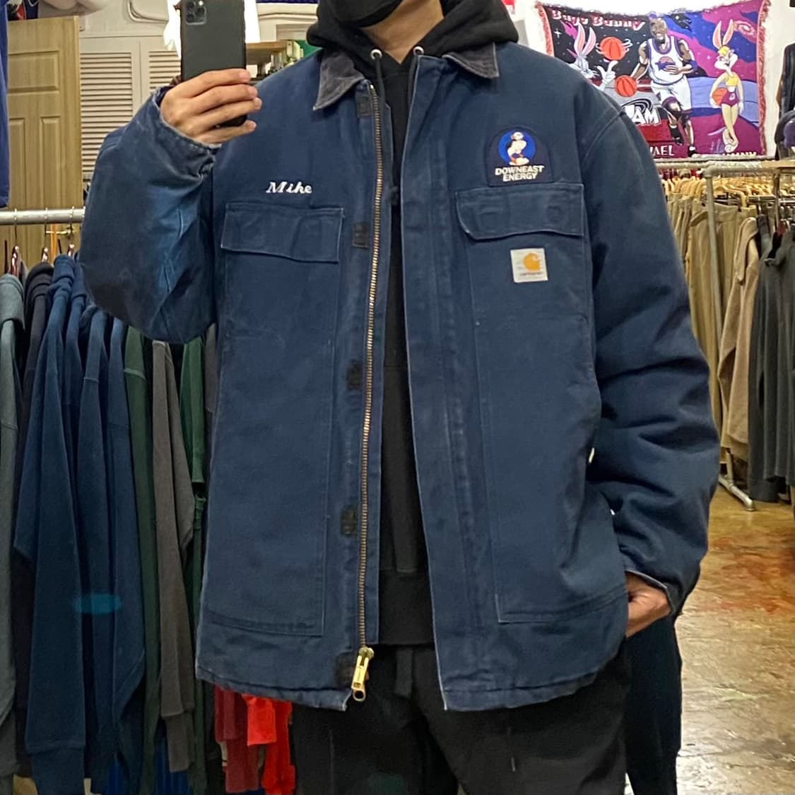 90s USA 칼하트 워크 패딩자켓 상품이미지3