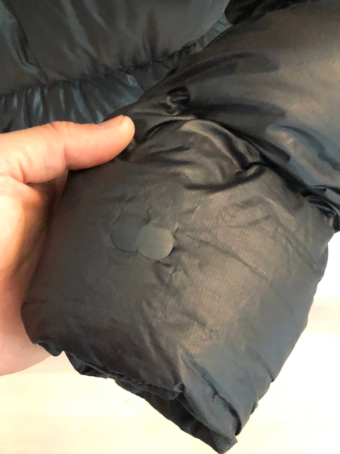 나이키 acg 800필 블랙 구스 다운 여성 L 상품이미지4