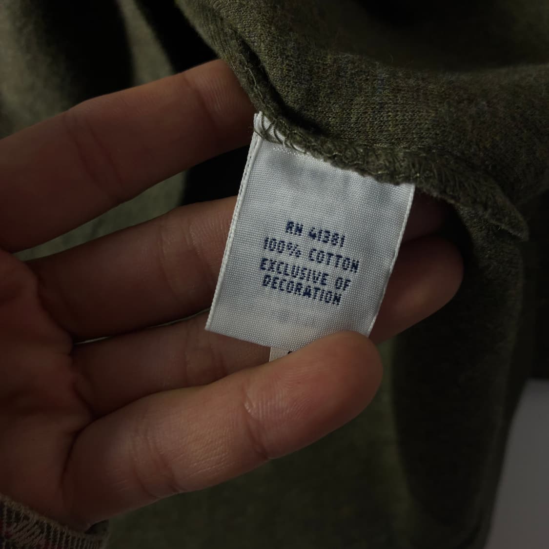 Polo  폴로 랄프로렌 자수 코튼 에스테이트립 카키 반집업 니트  상품이미지6