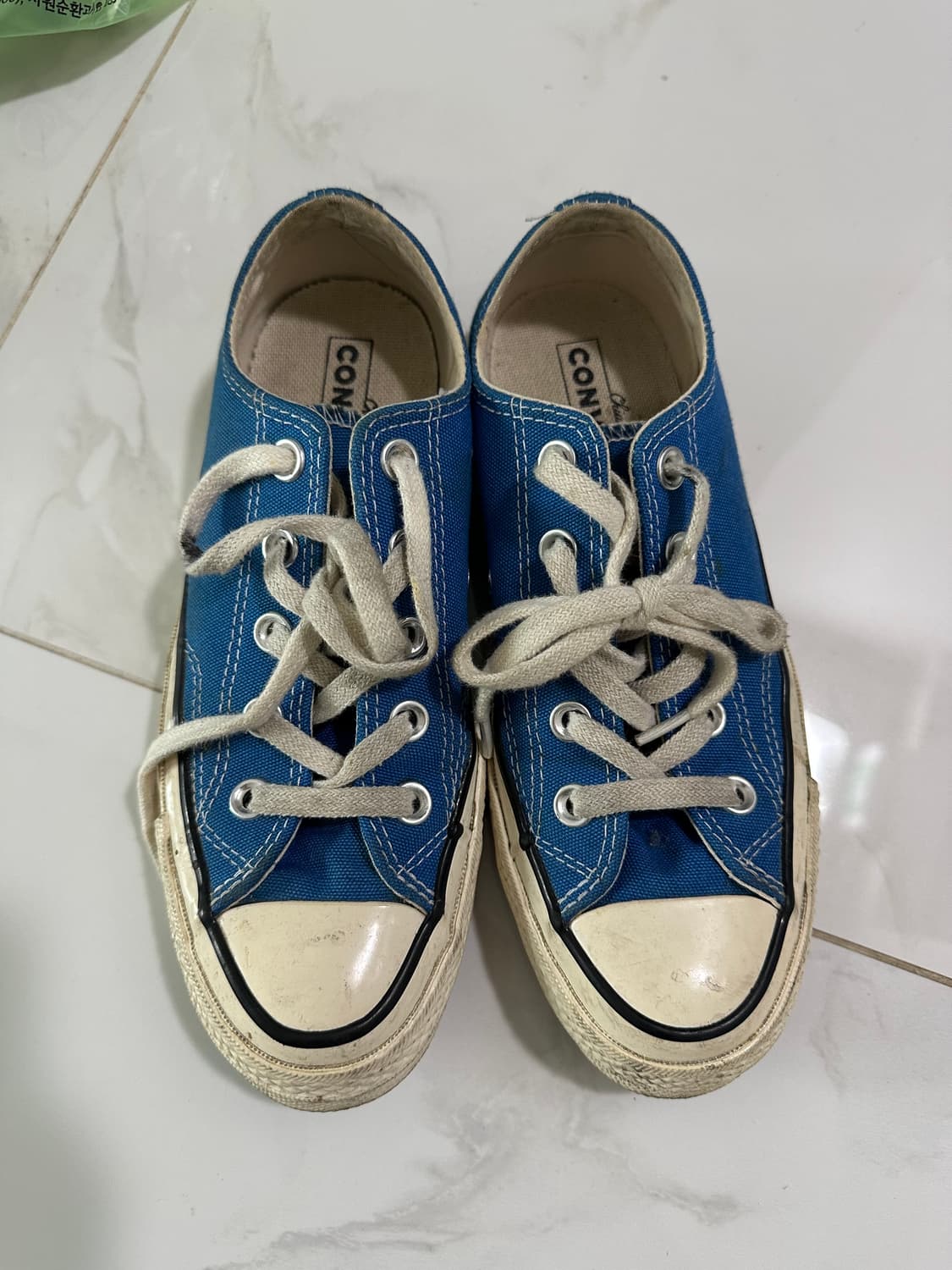 컨버스 척테일러 로우 블루 230 상품이미지1