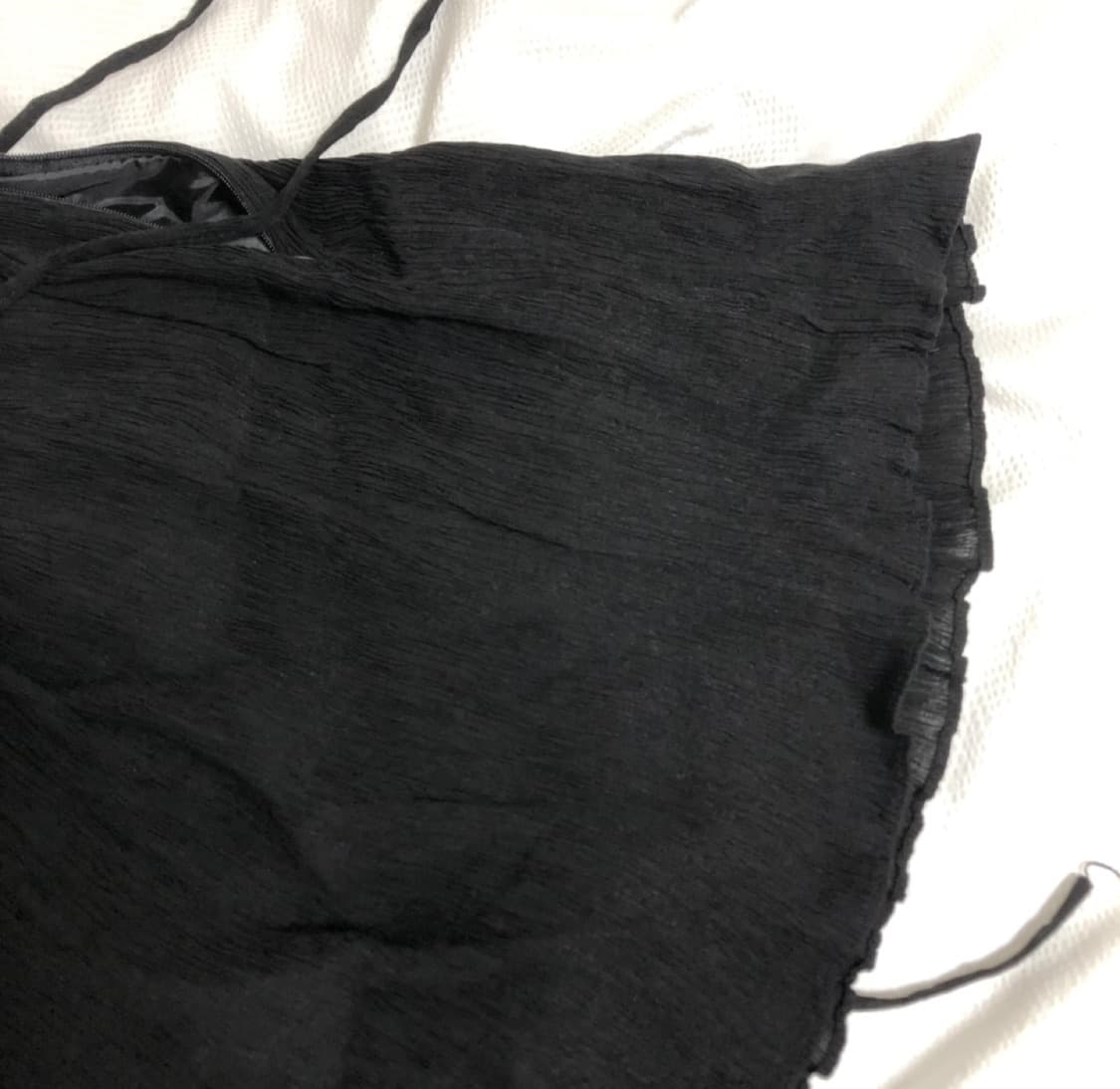 애니원모어 블랙 스커트 상품이미지1