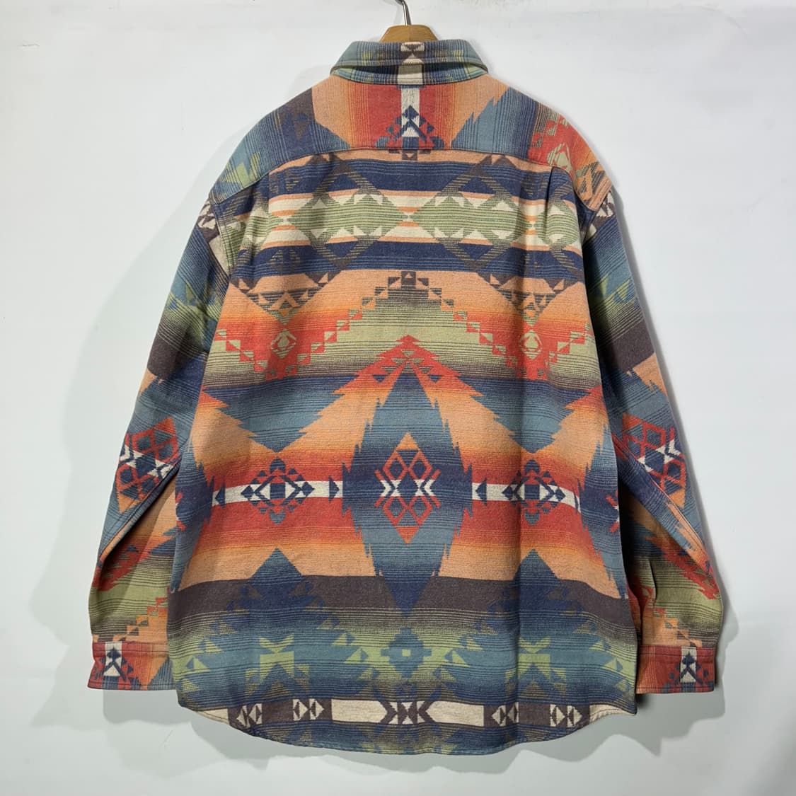 [POLO] 90s 폴로랄프로렌 웨스턴 엘보패치 나바호 셔츠 상품이미지2