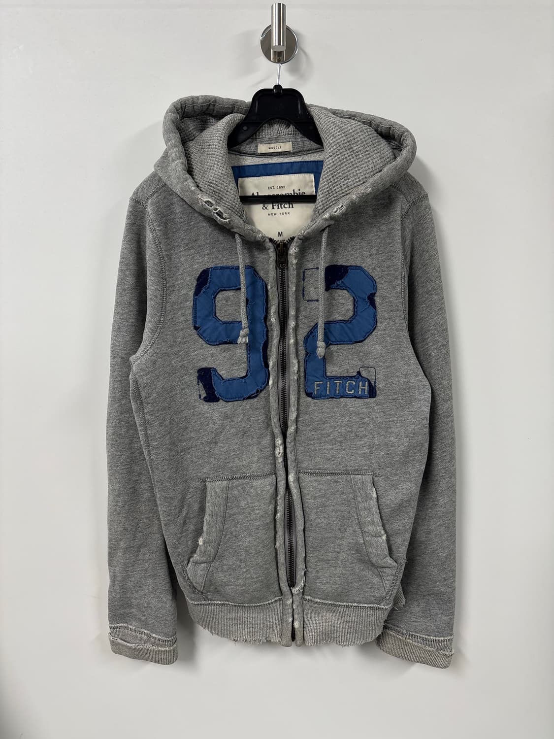 아베크롬비 그레이 후드집업 상품이미지2