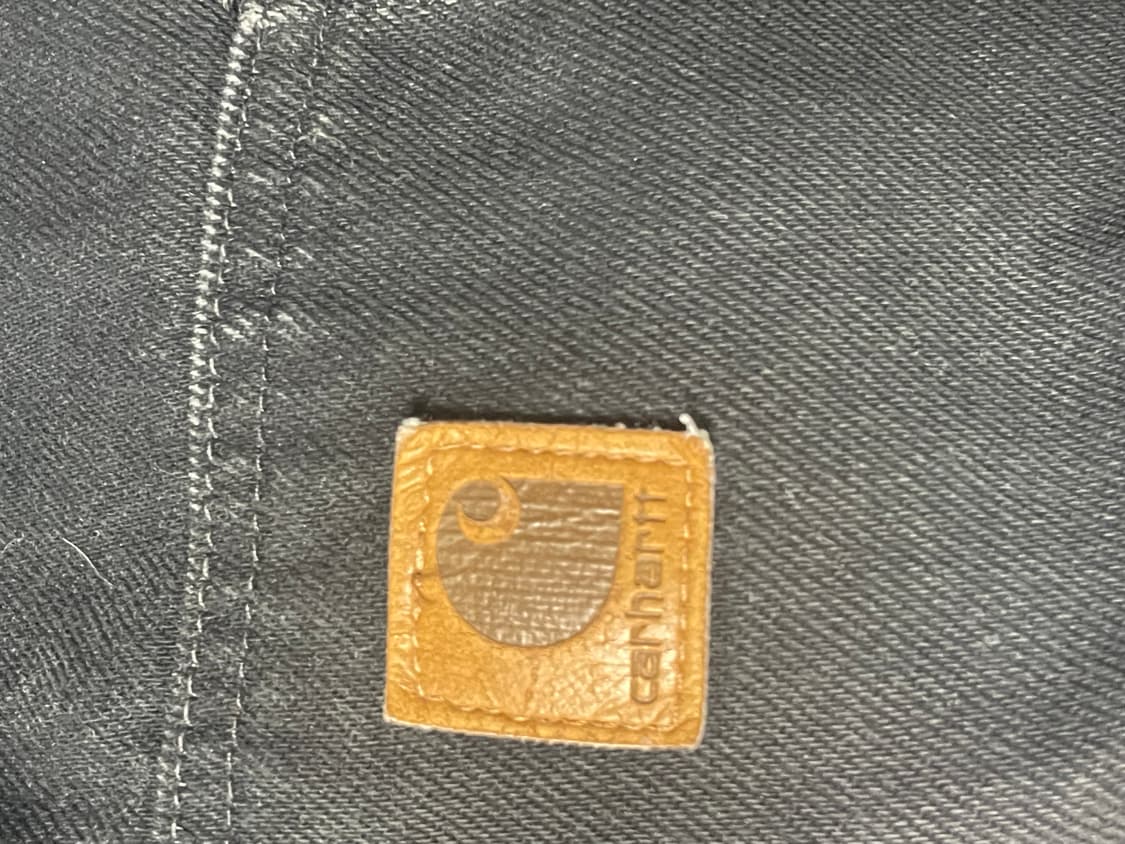 칼하트 j130 L 액티브 자켓 데님 덕액티브 BLK 상품이미지3