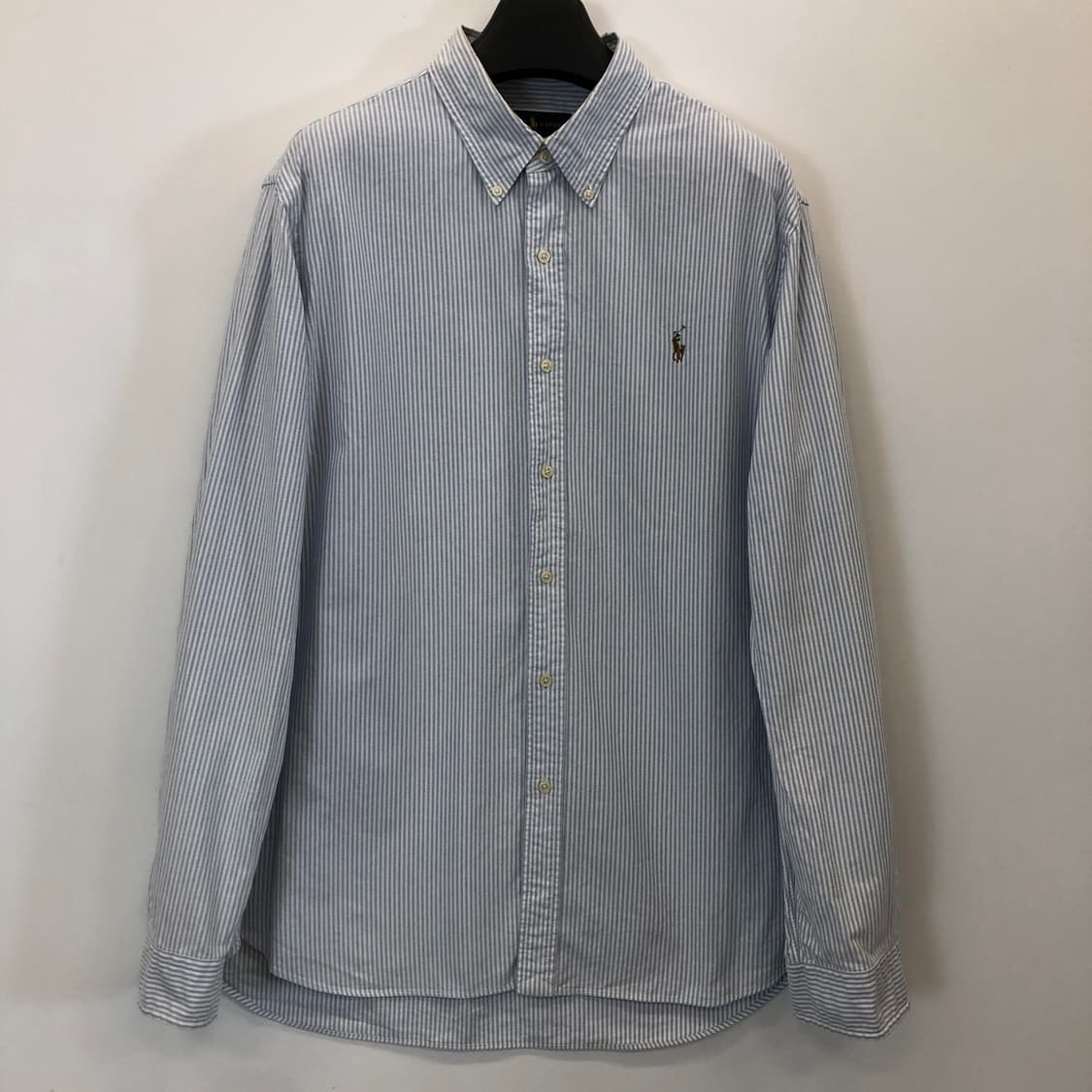 폴로 랄프로렌 상위라인 옥스포드 블루셔츠 XXL 상품이미지1