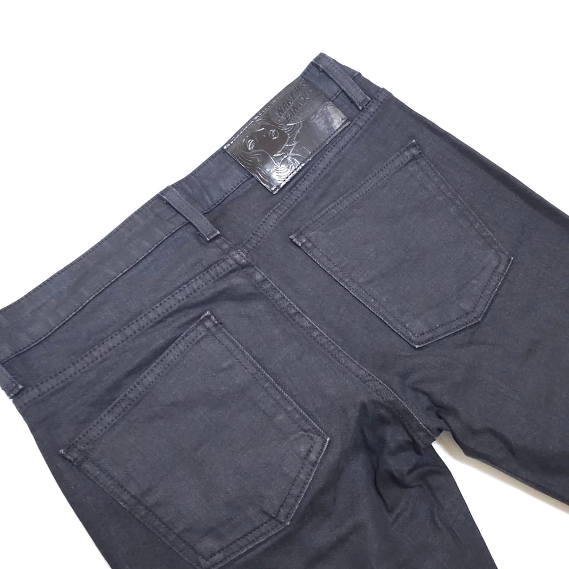 네이키드앤페이머스 왁스 블랙데님 진 상품이미지5