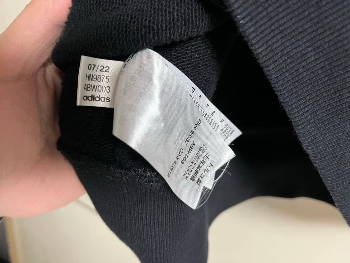 팔라스 y3 콜라보 후드티 XL 상품이미지5