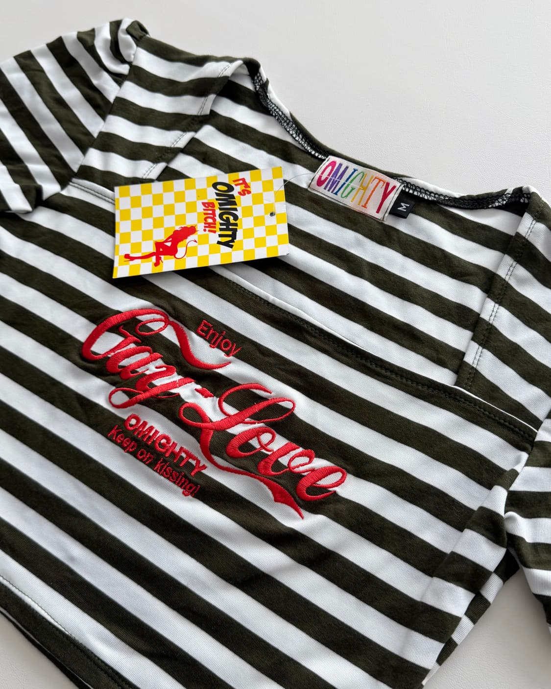 (새상품) OMIGHTY 오마이티 크롭티 M 상품이미지4