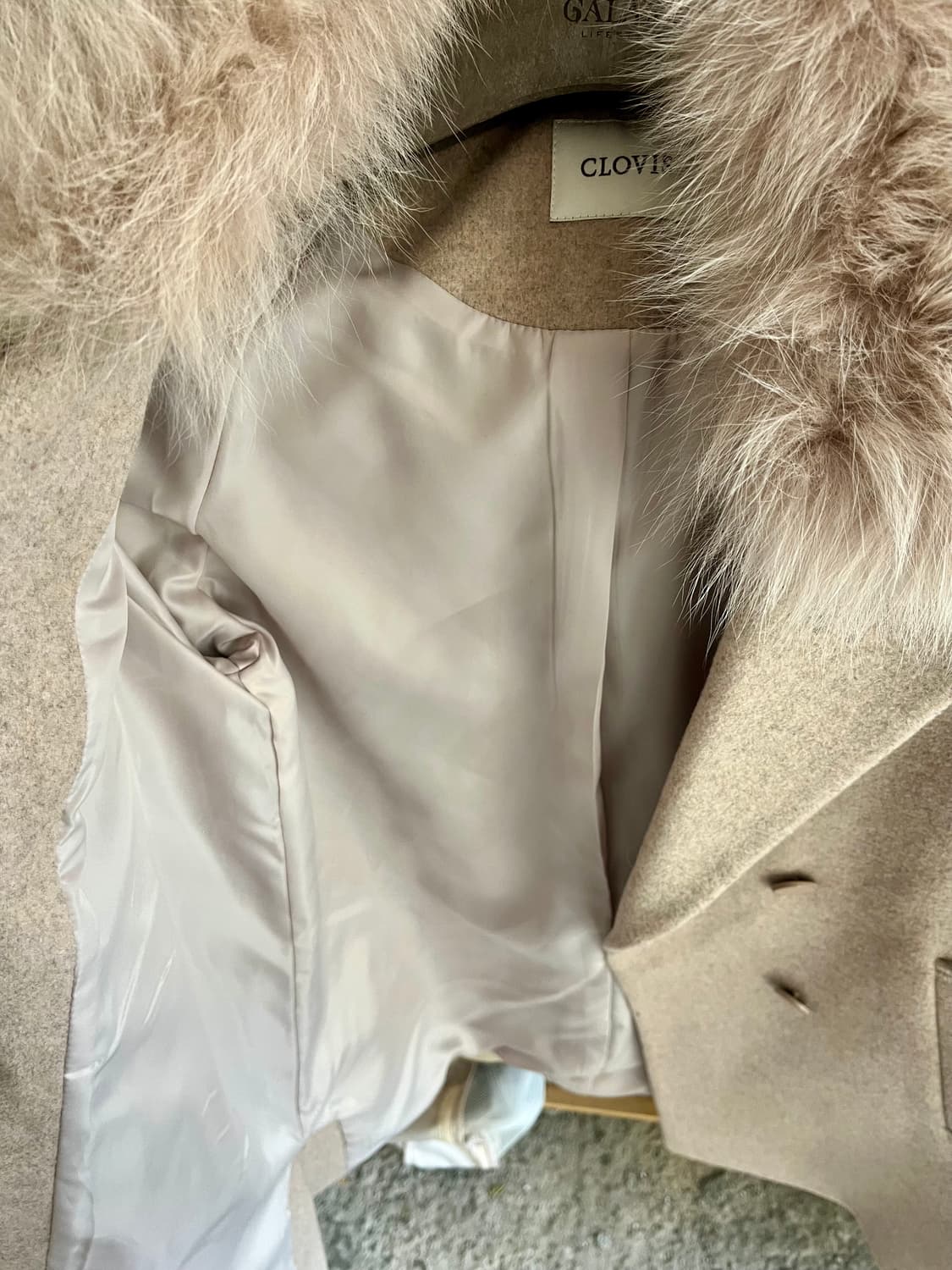 CLOVIS 여우모피 코트 85사이즈 상품이미지5
