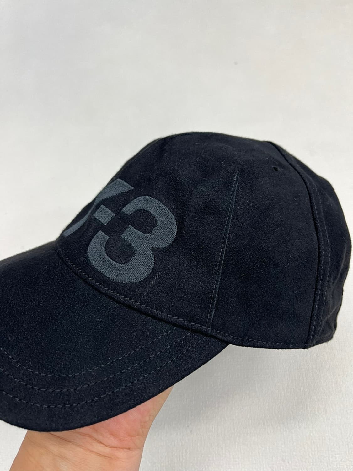  Y-3 로고 언컨스트럭디드 볼캡 상품이미지3