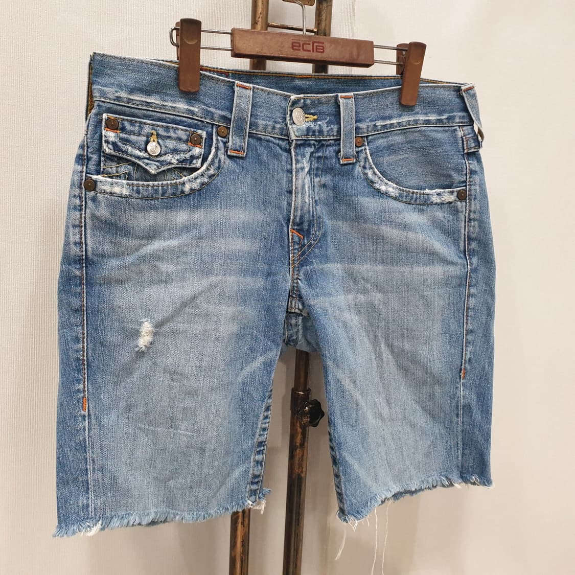 트루릴리젼(미국) 데님 반바지 청반바지 32 상품이미지2