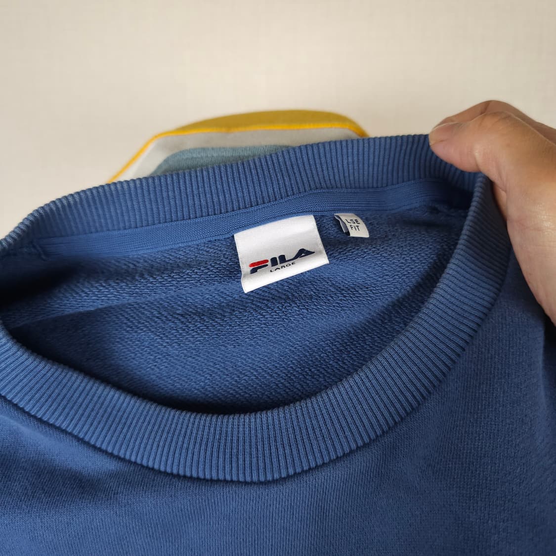 필라 맨투맨 남자100사이즈  상품이미지2