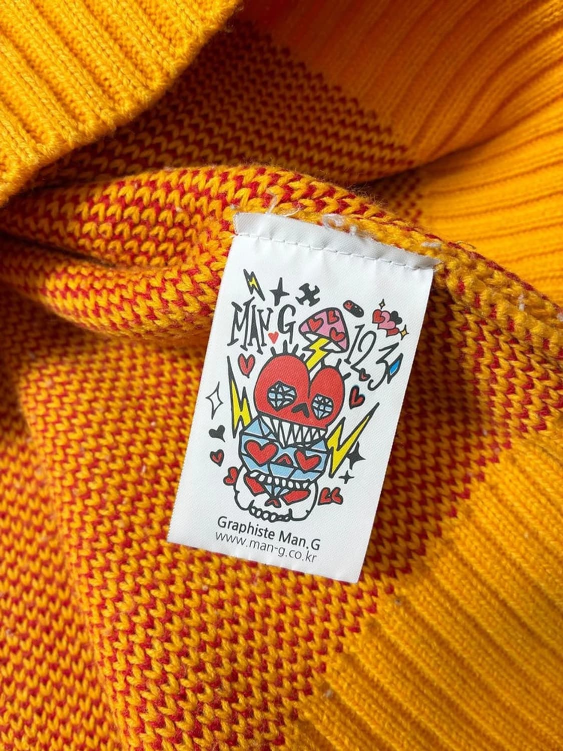 만지 Man.g 올드스쿨 오버 니트 PN6985 상품이미지7