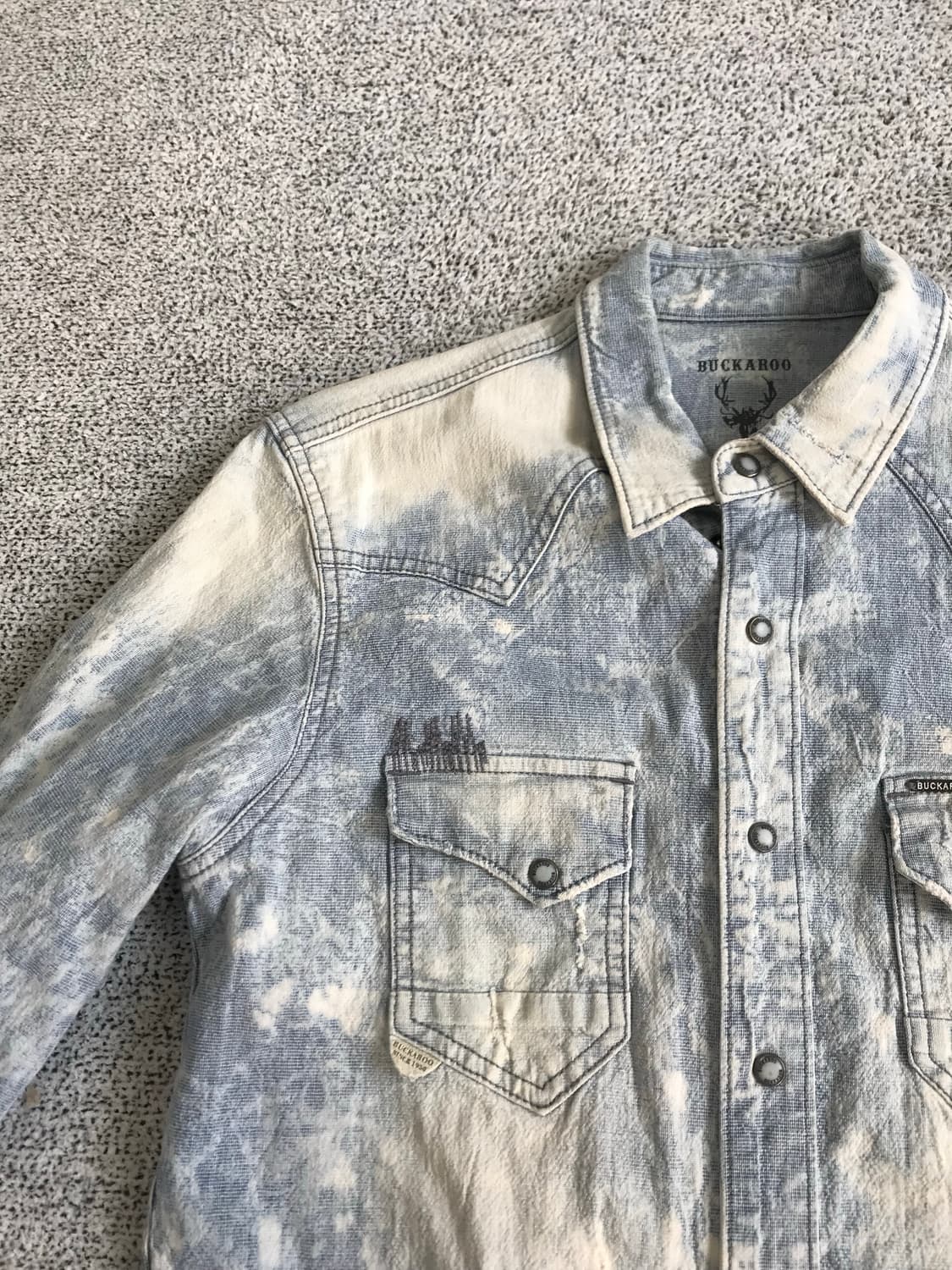 웨스턴 타이다이 셔츠 상품이미지3