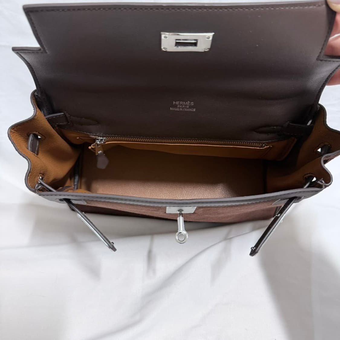 에르메스 켈리28 스웨이드 상품이미지4