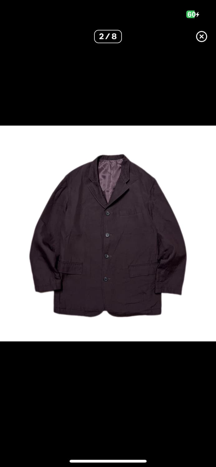 Y's for men Yohji Yamamoto 요지야마모토 실 크 자켓 상품이미지2