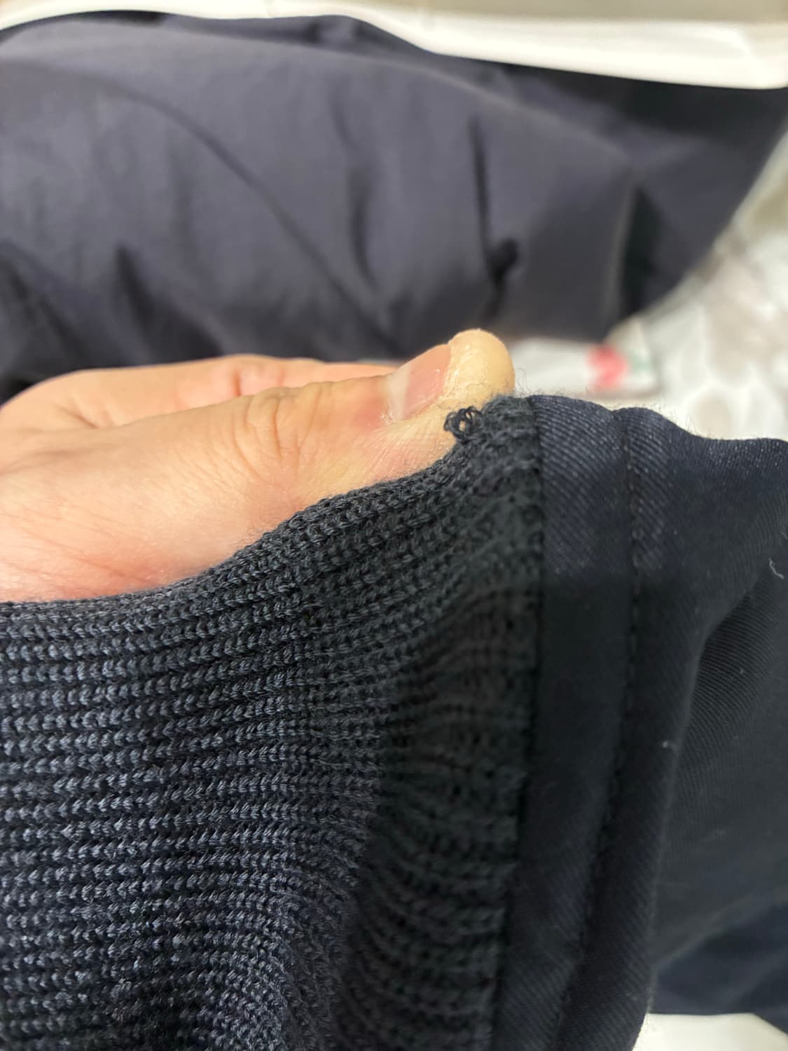 코모리 21aw 실크나이론 MA-1 3사이즈 샘플 상품이미지9