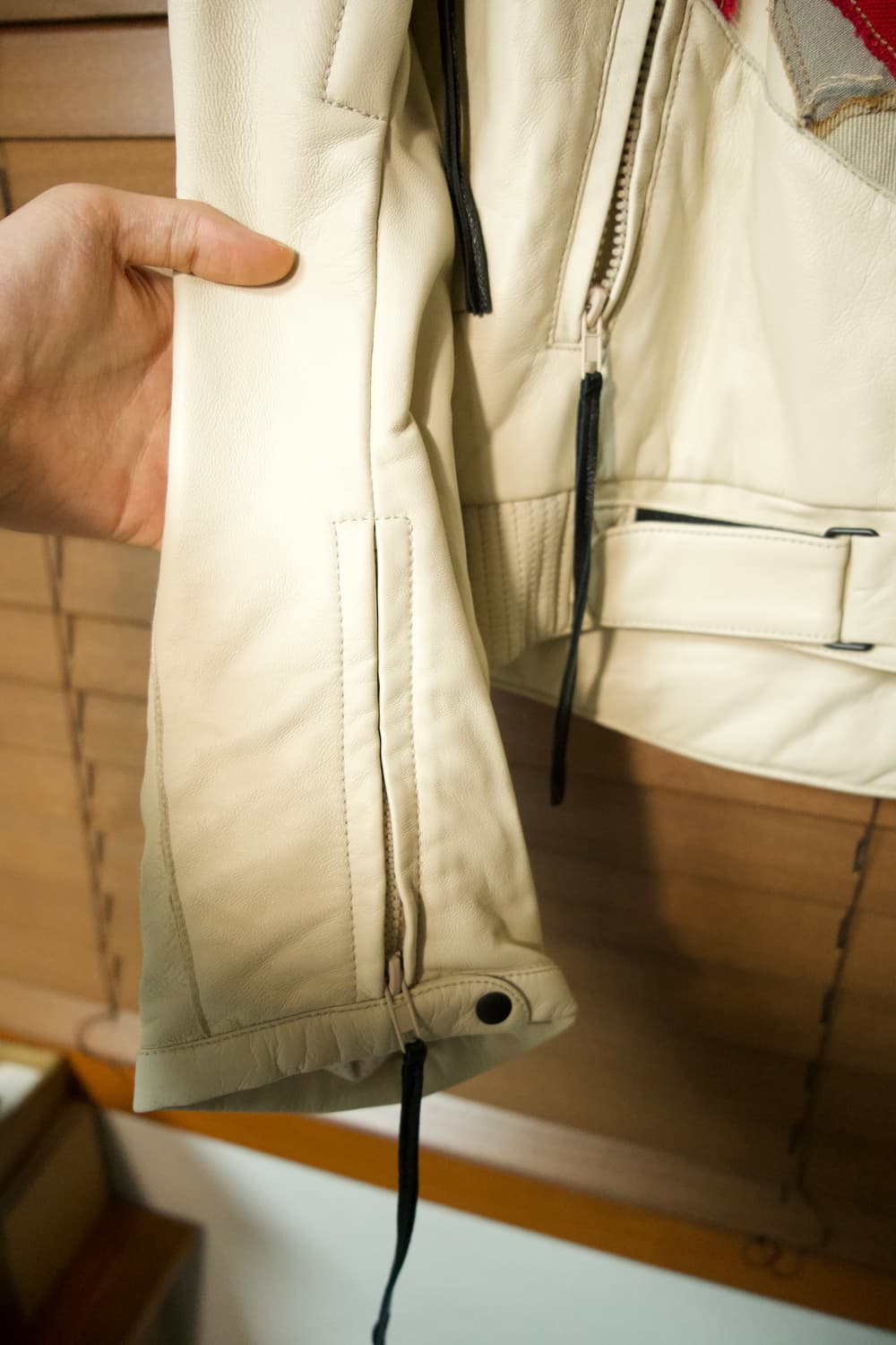 [Os]쿠시코크 패치워크 라이더 자켓 상품이미지6