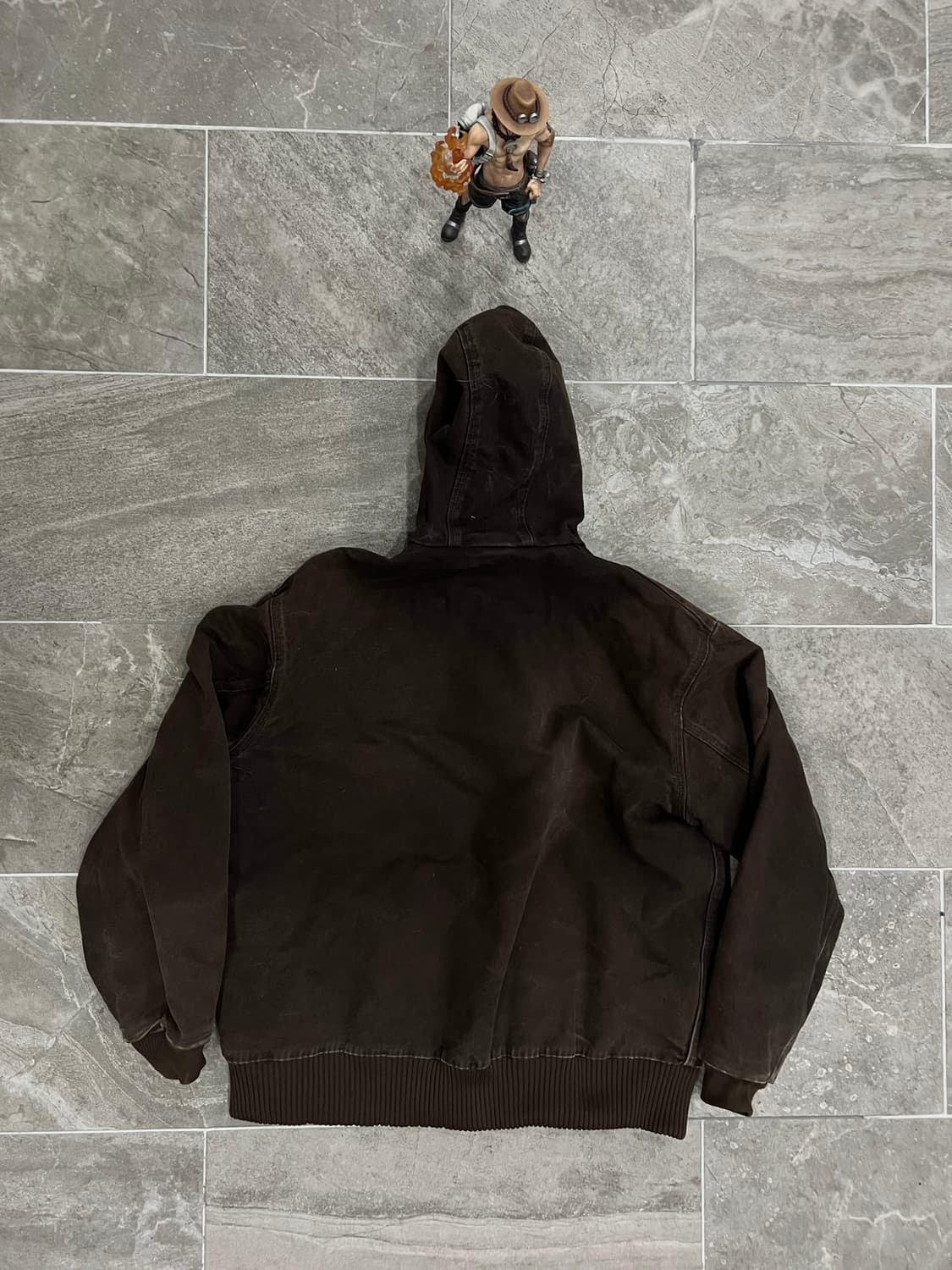 (L) 칼하트 덕 액티브 후드자켓 J130 DKB 다크브라운 상품이미지2