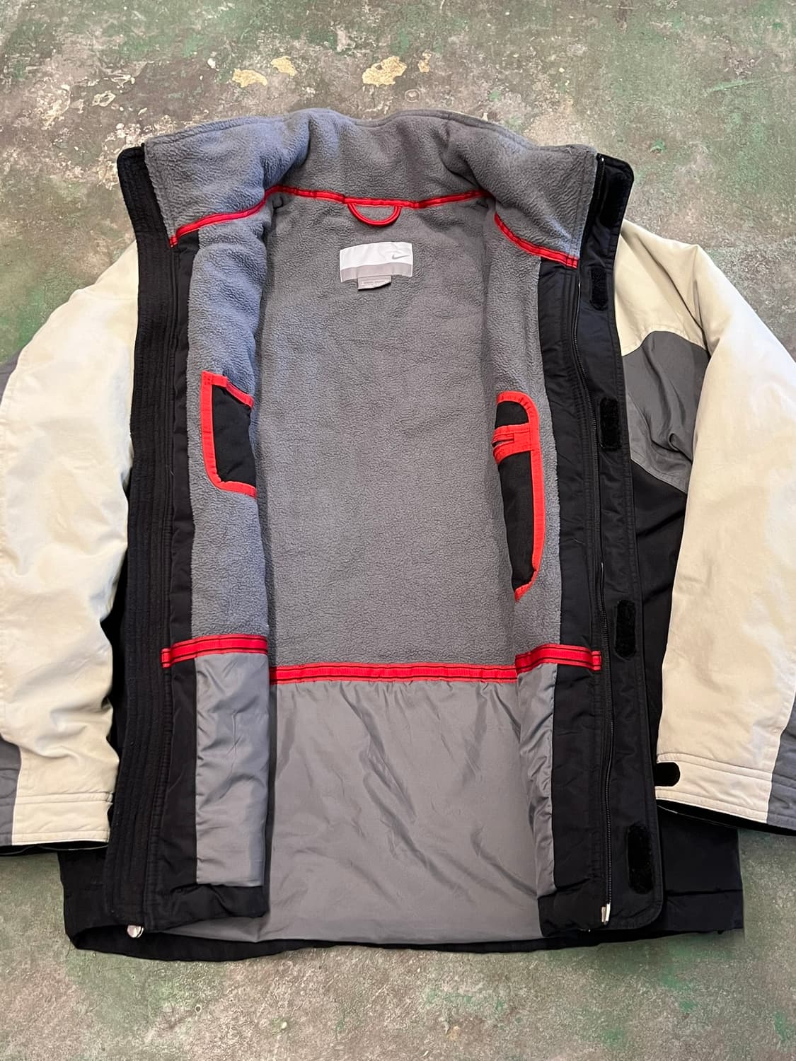 [실측L] 올드 나이키 Y2K 하이넥 아웃도어 자켓 상품이미지6