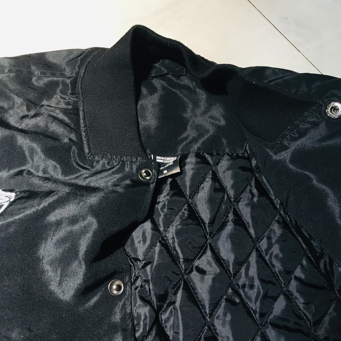 Mischief 스카쟌 봄버자켓 L 호랑이 자수 상품이미지4