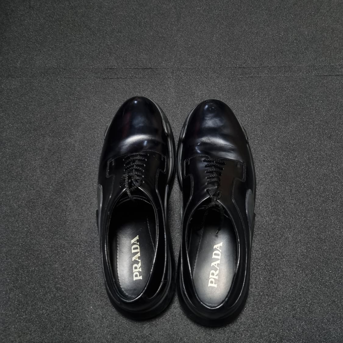 프라다 투톤 더비 uk.9.5 상품이미지3