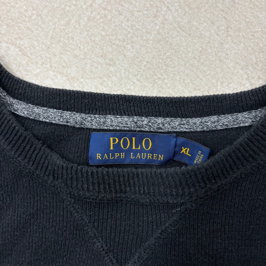 폴로 랄프로렌 블랙 포니 니트 상품이미지3