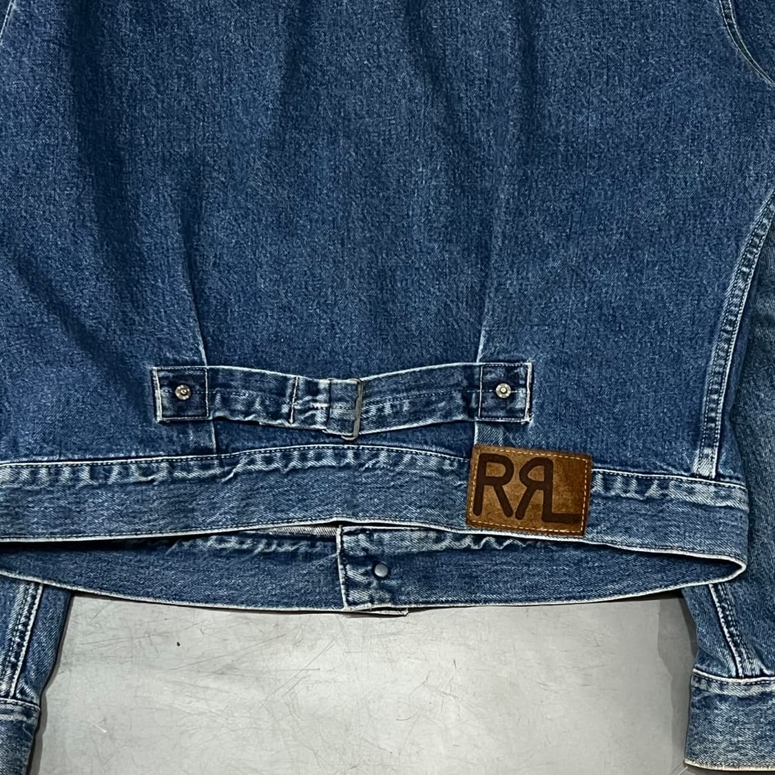  더블알엘 데님 트러커 자켓 y15733 상품이미지6