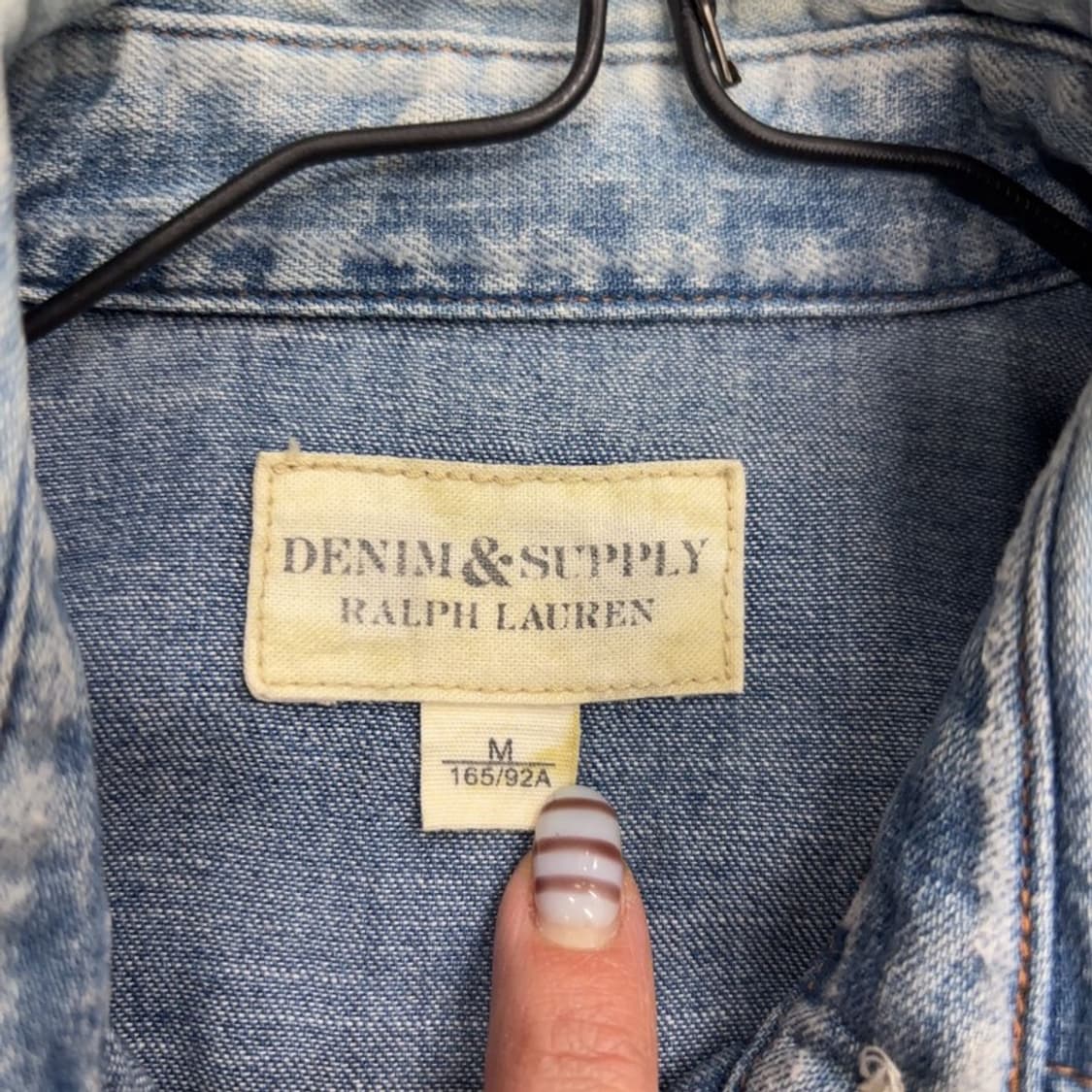 데님 앤 서플라이 랄프로렌 웨스턴 데님 셔츠 M P00052 상품이미지3