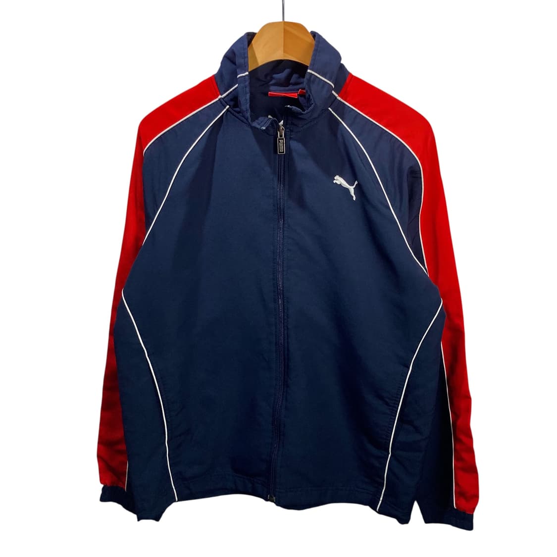 푸마 사이드라인 네이비 바람막이 상품이미지3