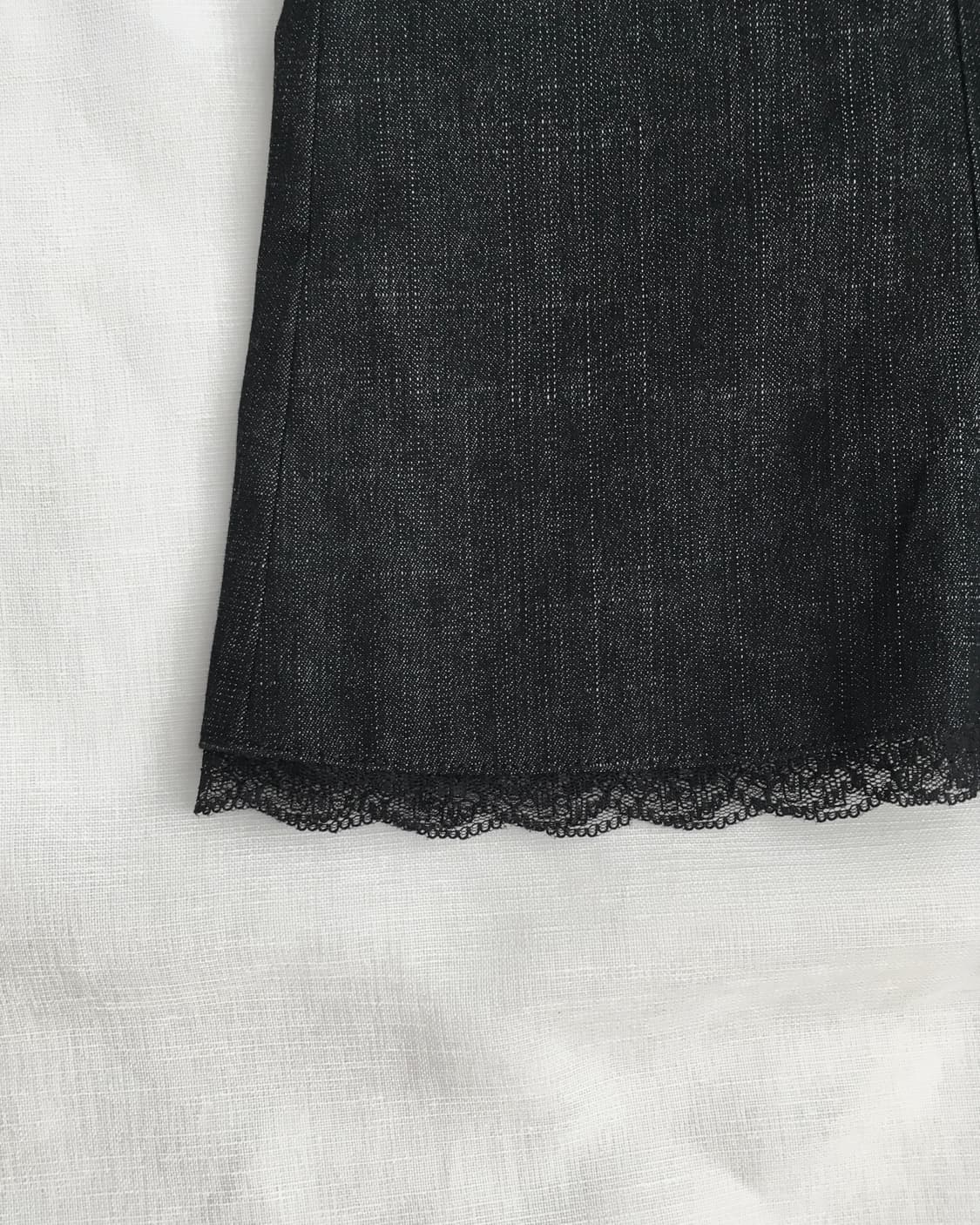 Denim Lace Skirt 상품이미지2