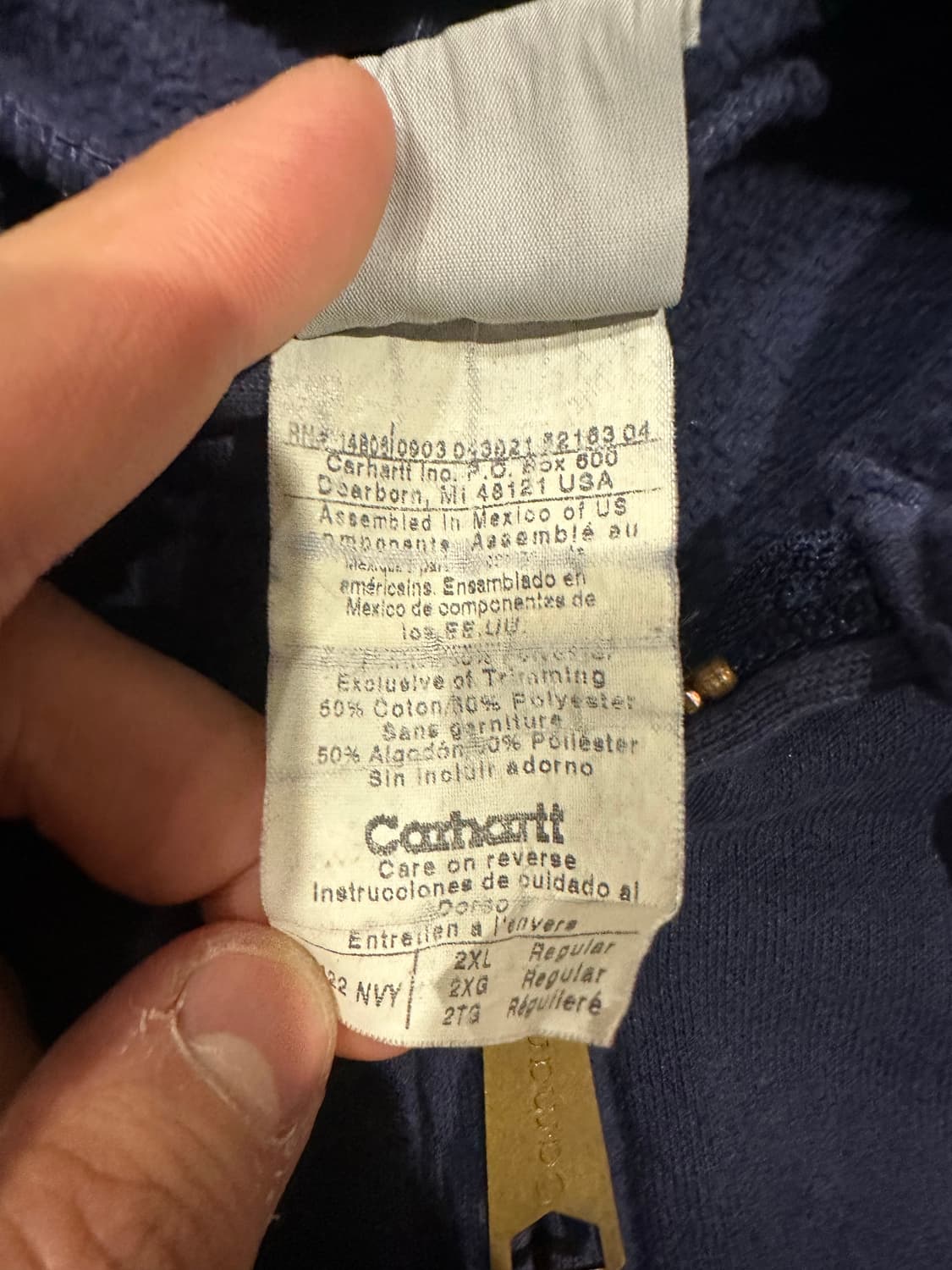 빈티지 00s 칼하트 후드집업  상품이미지4