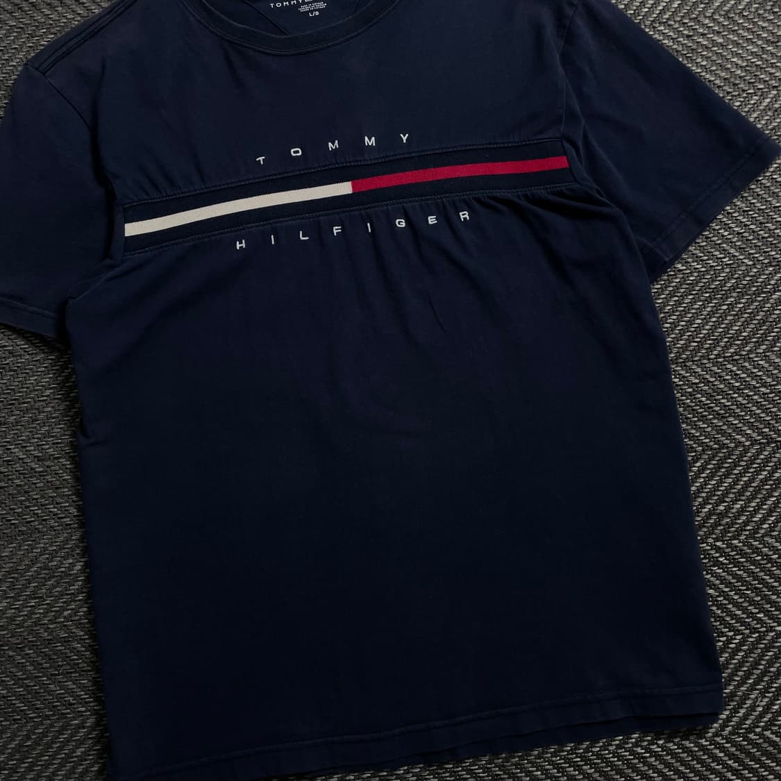 타미힐피거 플래그 빅로고 반팔 티셔츠o 4070 상품이미지2