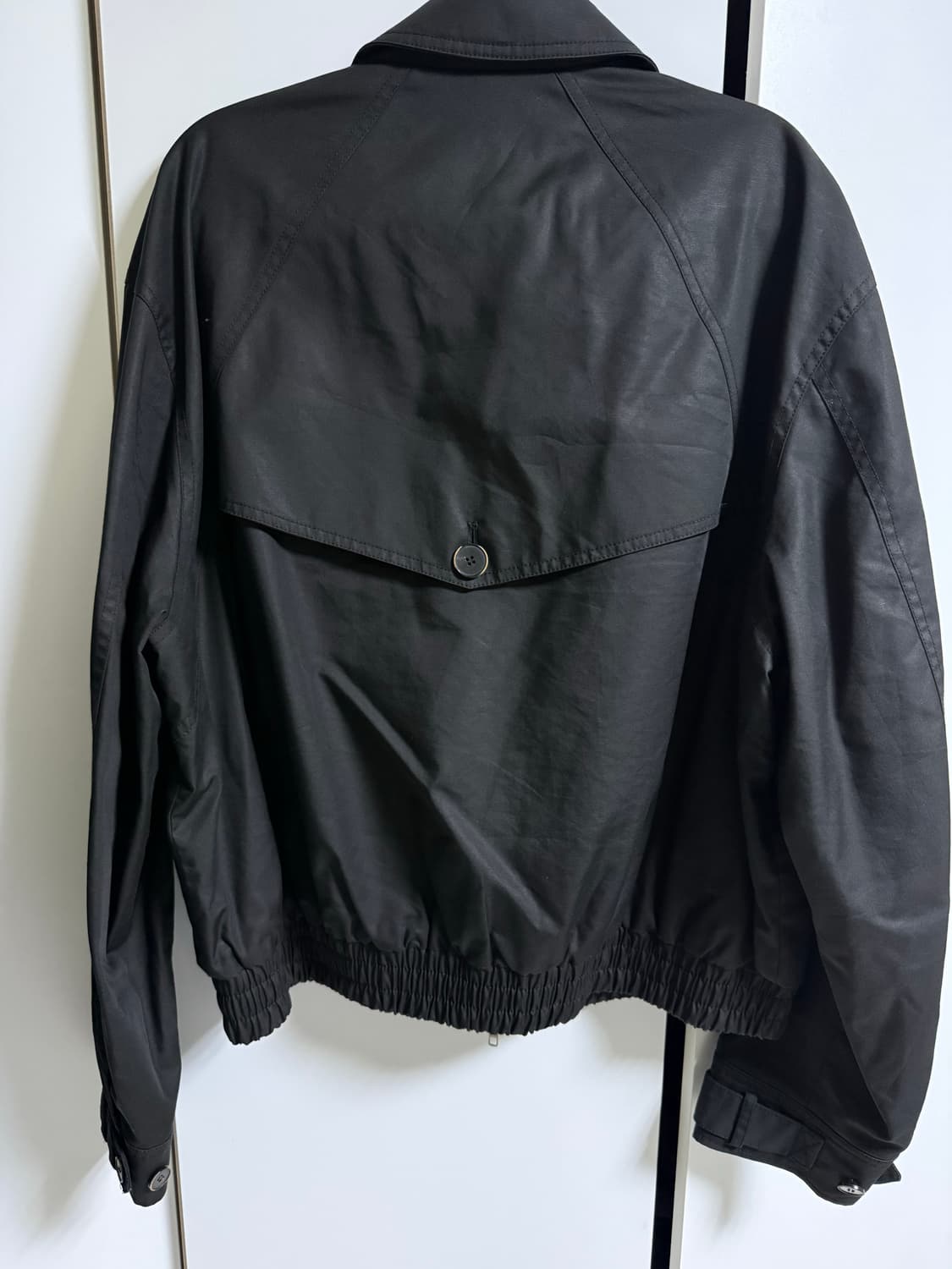 햄튼 치노 블루종 자켓 블랙 48 상품이미지5