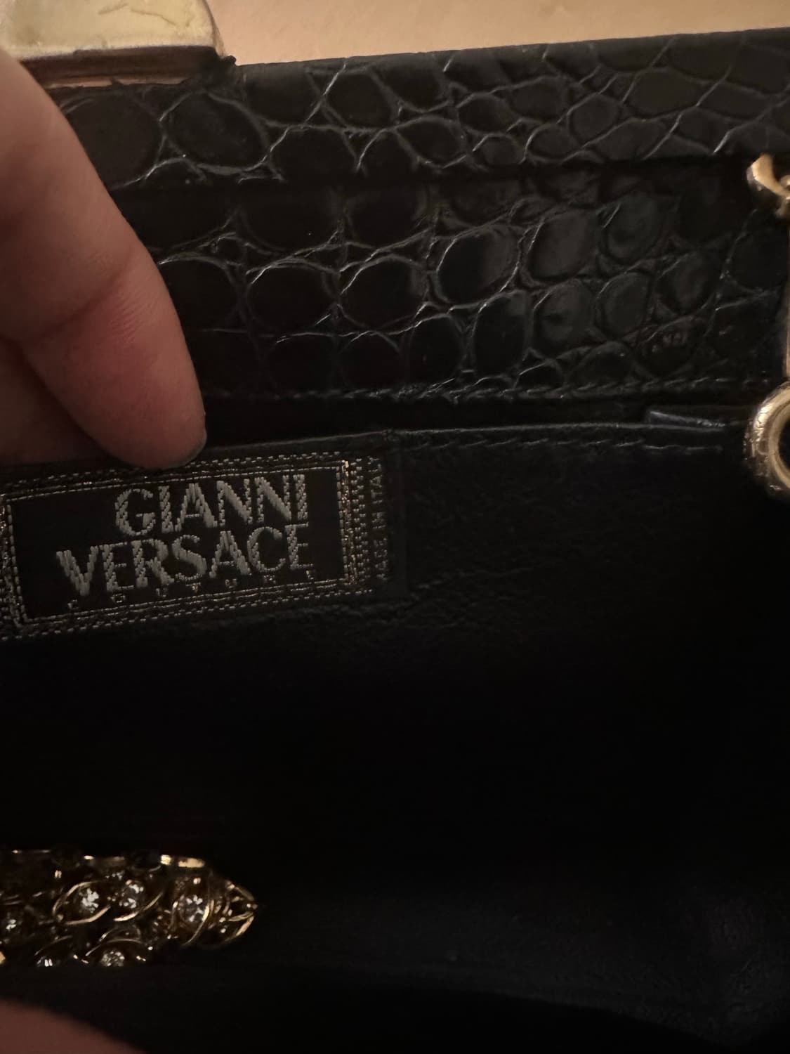 정품 지아니 베르사체 빈티지 90‘s 체인 숄더백  상품이미지7