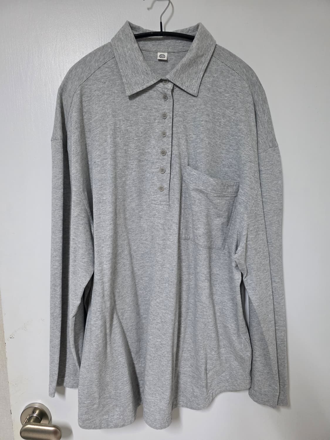 (24시간할인)에토스 pk셔츠 그레이 상품이미지3