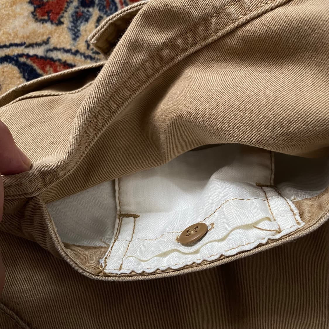 🌊00s Levis Cargo shorts Beige 상품이미지7