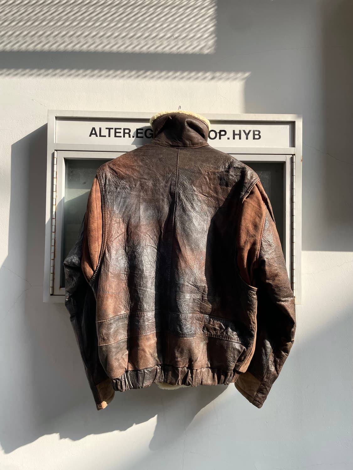 Vintage Real Leather Shearling Mustang 상품이미지7